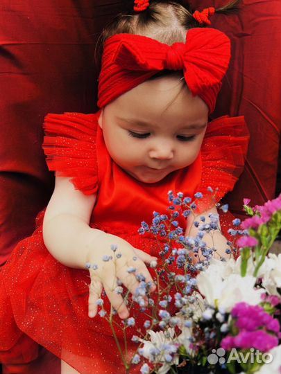 Платье для девочки 80