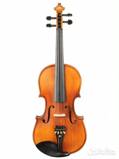 Скрипка размер 4/4 комплект: кейс+смычок+мостик