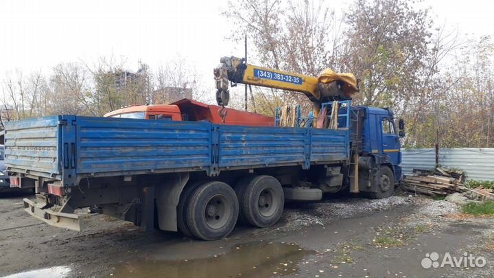 КамАЗ 54115 с КМУ, 2007