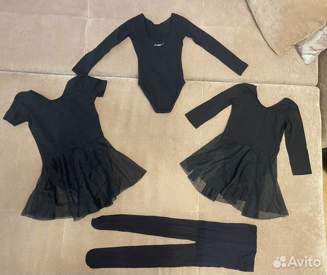 Купальник гимнастический 110 116 128