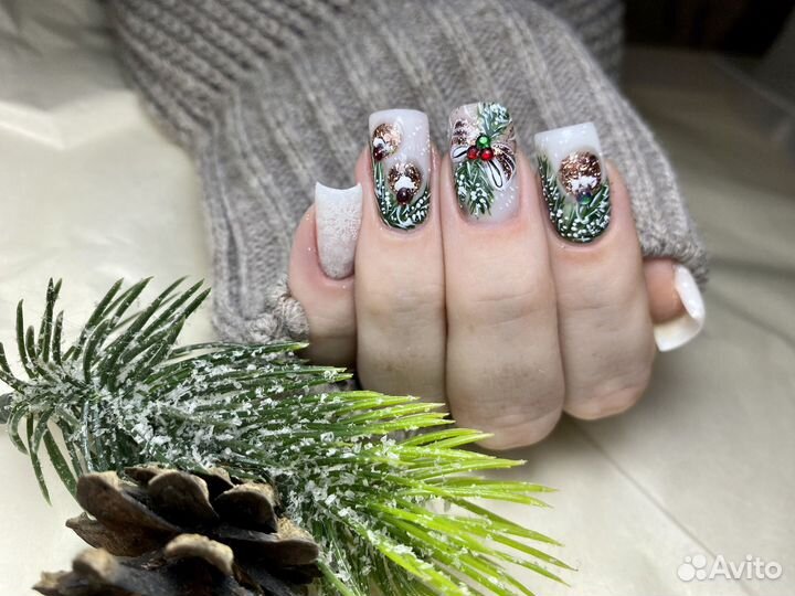 Маникюр, наращивание ногтей