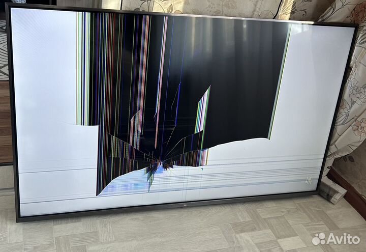 Телевизор Xiaomi 55 битый