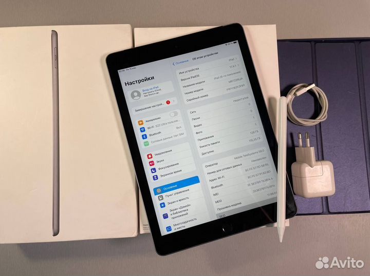 iPad 128gb LTE + Стилус + Procreate