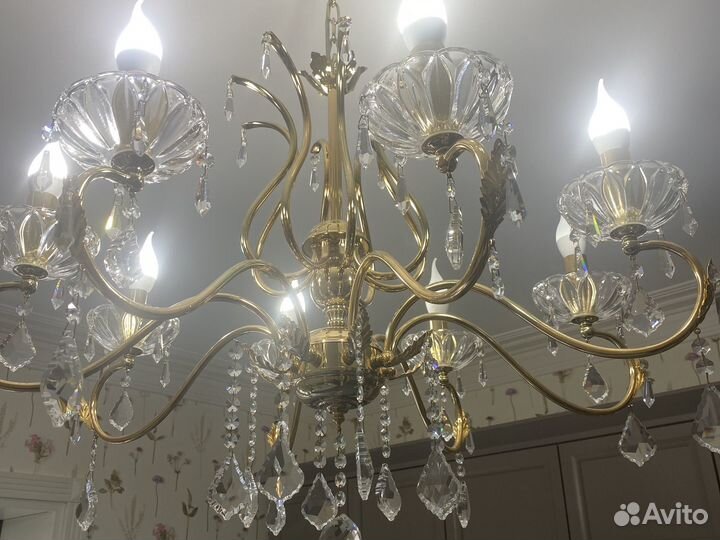 Люстра хрустальная
