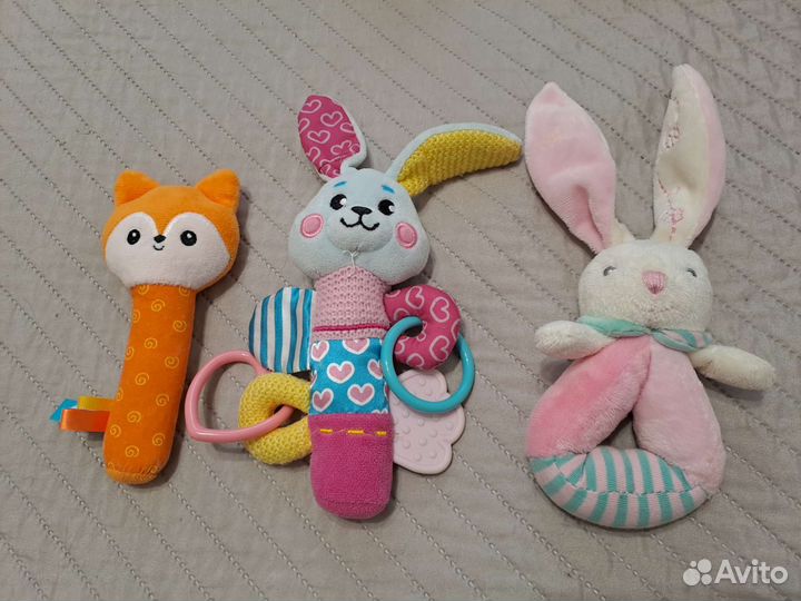 Развивающие игрушки для малышей пакетом 0-1,5 г