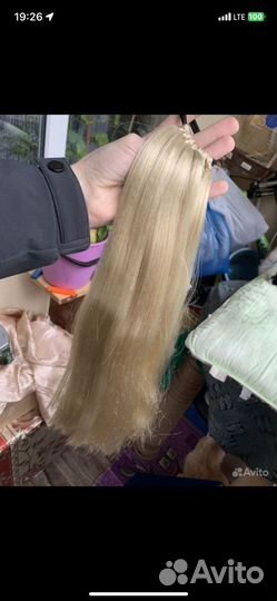 Хвост шиньон 50 см