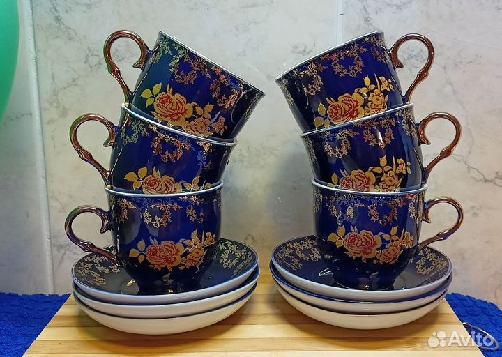 Чайный сервиз на 6 персон