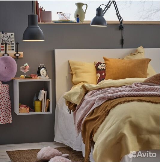 Лампа настольная Терциал IKEA. Новая (серая, белая