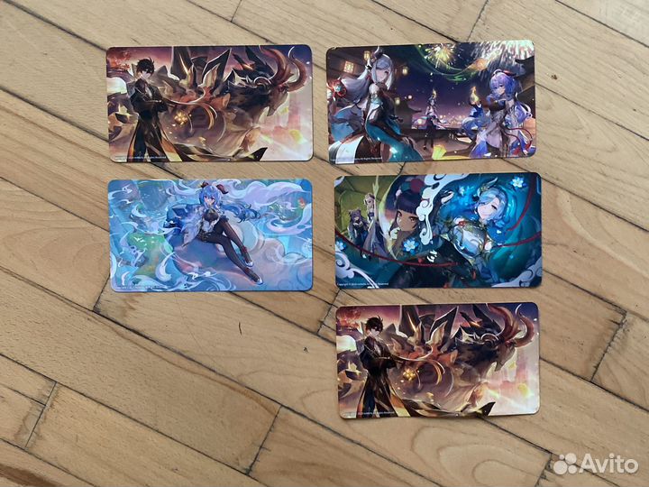 Открытки Genshin impact