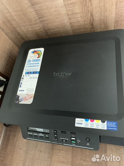 Brother DCP-T520W цветное струйное мфу с снпч