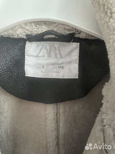Дубленка zara