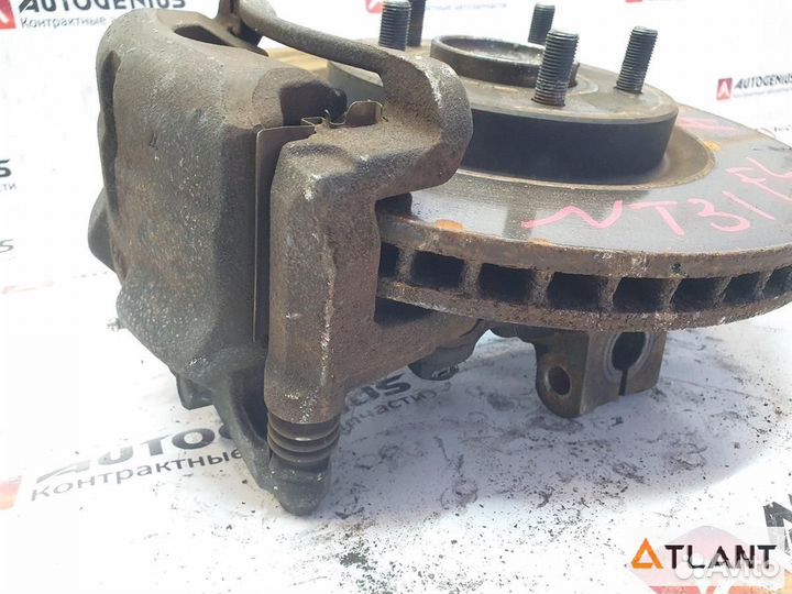 Ступица передняя левая nissan X-trail