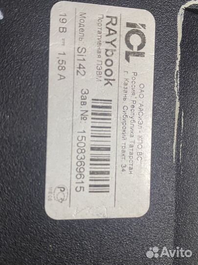 Ноутбук icl 142 W940TU