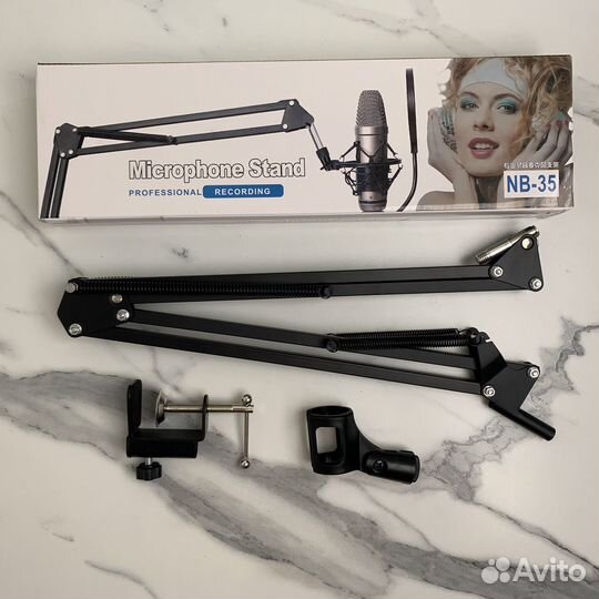 Стойка пантограф для микрофона NB-35, Черная