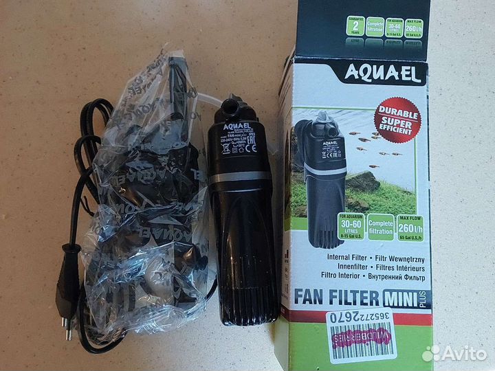 Фильтр aquael FAN filter mini plus 30 - 60 л