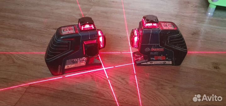 Лазерный уровень (невилир) Bosch GLL 3-80P