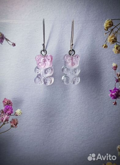 Серьги ручная работа