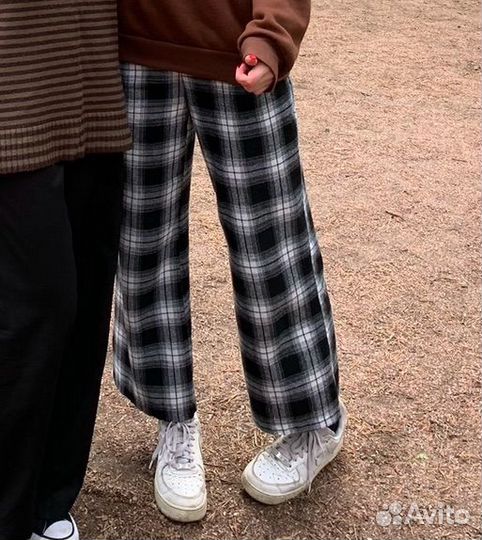 Брюки женские в клетку