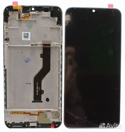 Дисплей для ZTE Blade V10 Vita/A1 Alpha в рамке