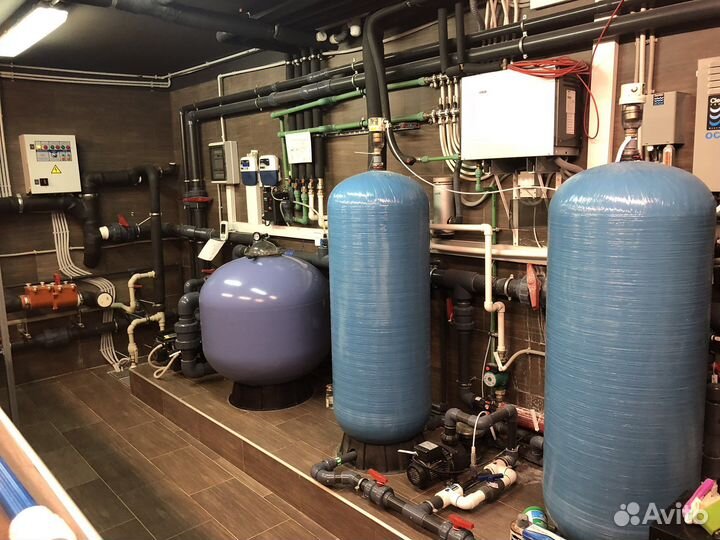 Обслуживание бассейнов