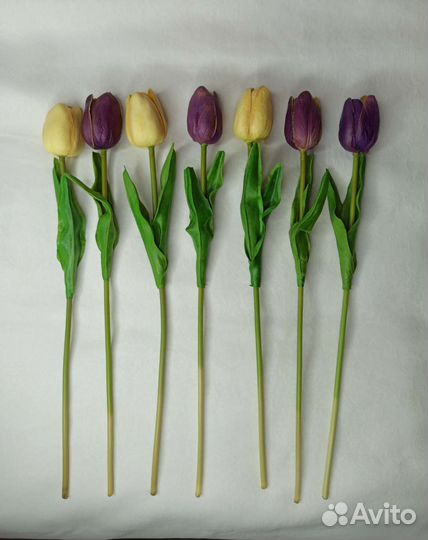 Тюльпаны из силикона IKEA