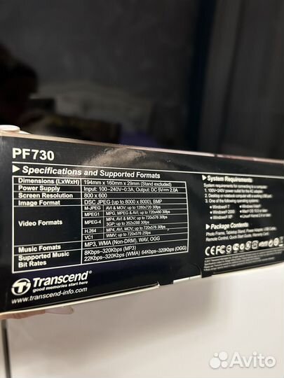 Цифровая фоторамка Transcend