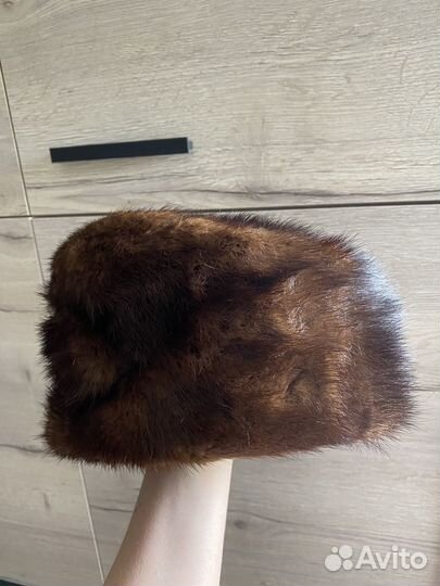 Шапка зимняя меховая женская