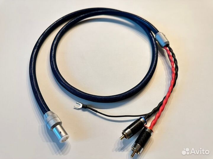 Фоно Кабель Phono -5Pin RCA -земля 120см