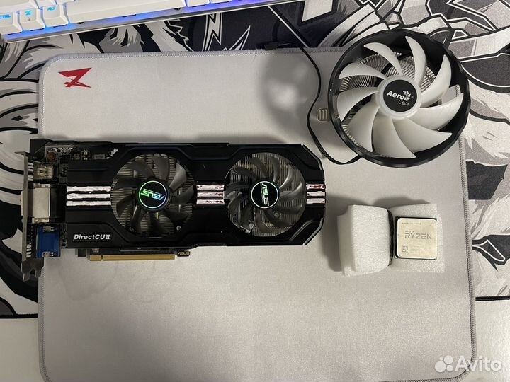 Видеокарта geforce gtx 560 ti + ryzen 3 1300x