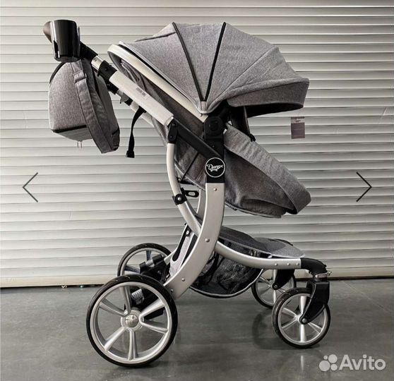 Детская коляска Luxmom Dalux 608 2в1 премиум