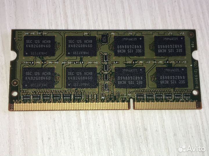 Оперативная память 4GB для ноутбука ddr3L и ddr3