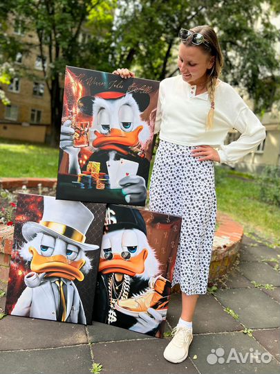 Постер, картина Скрудж Макдак