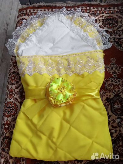 Конверт на выписку летний