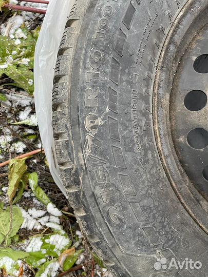 Зимняя резина с дисками r16
