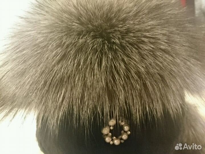 Шапка песцовая новая