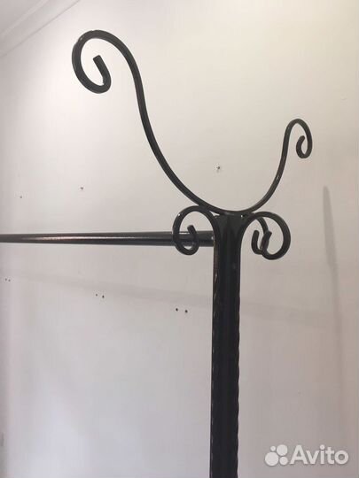 Вешалка напольная, рейл для одежды