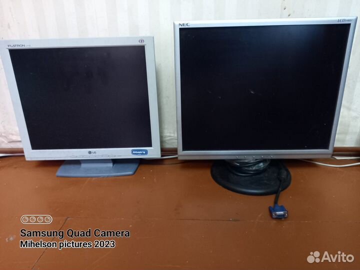 Мониторы бу нерабочие