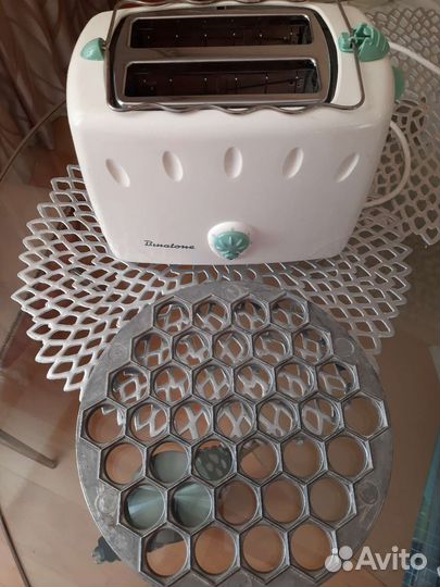 Тостер + пельменница