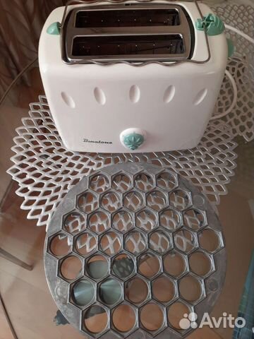 Тостер + пельменница