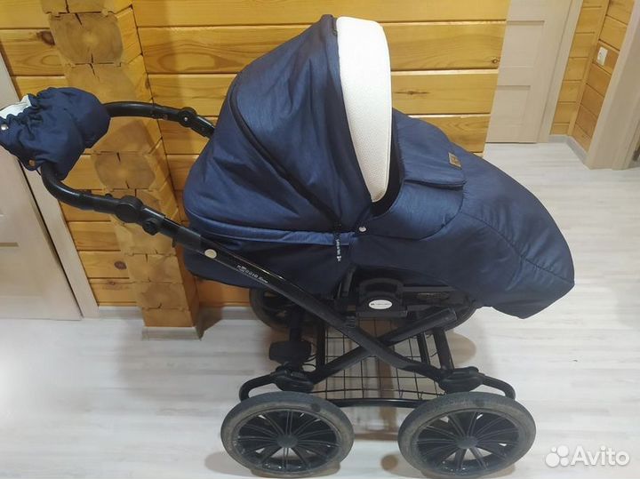 Коляска Adamex reggio retro 3в1