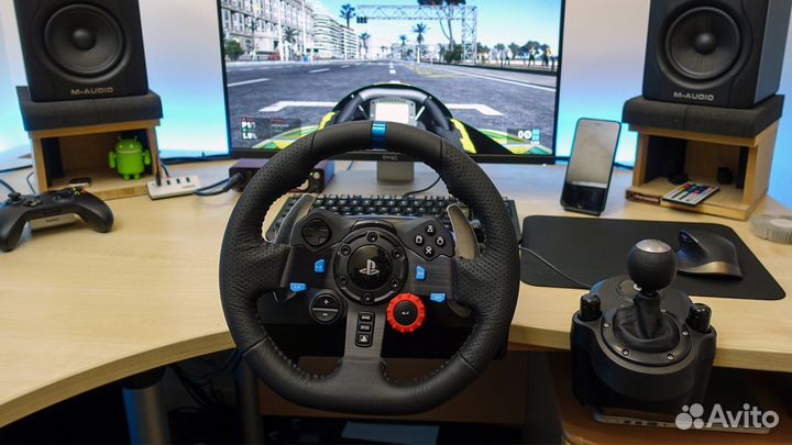 Руль logitech g29 + shifter