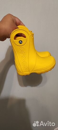 Резиновые сапоги crocs c8