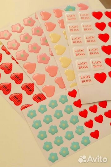 Объемные стикеры под заказ