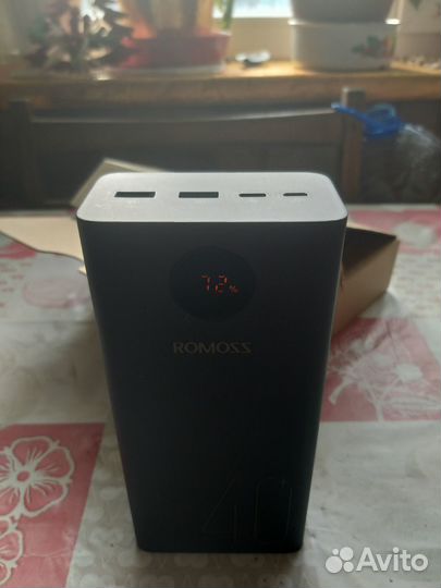 Powerbank (повербанк 40000 mAh) PEA40 romoss