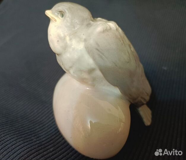 Птичка Зарянка, малиновка. Дореволюционная