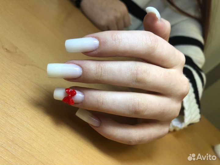 Наращивание ногтей, коррекция, укрепление, маникюр