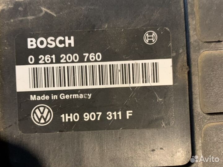 Эбу фольксваген гольф