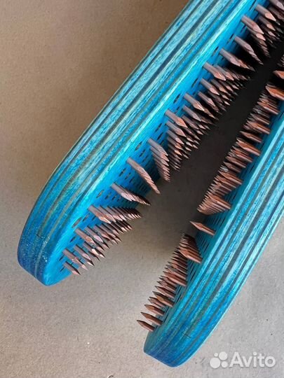 Доска садху с медными гвоздями для йоги