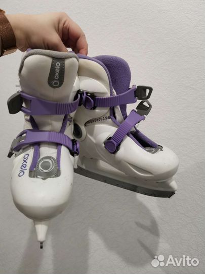 Коньки детские раздвижные 