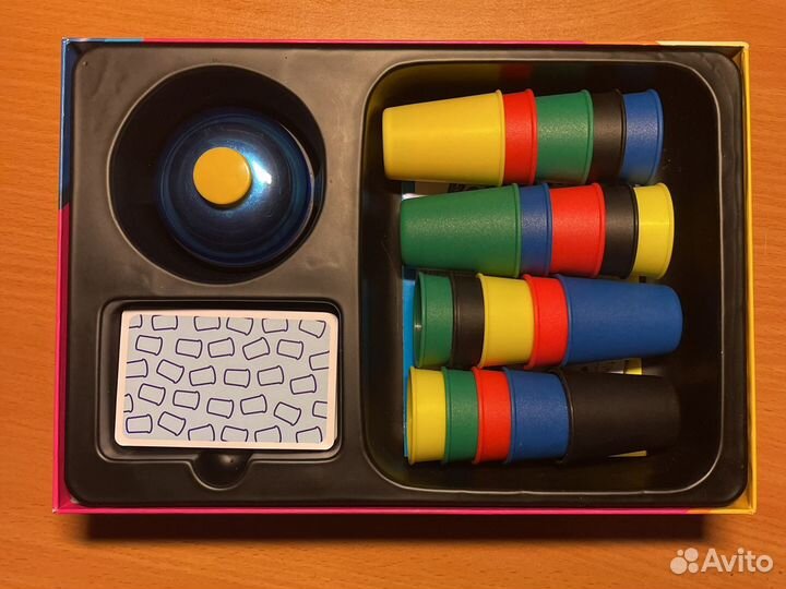 Настольная игра скоростные колпачки